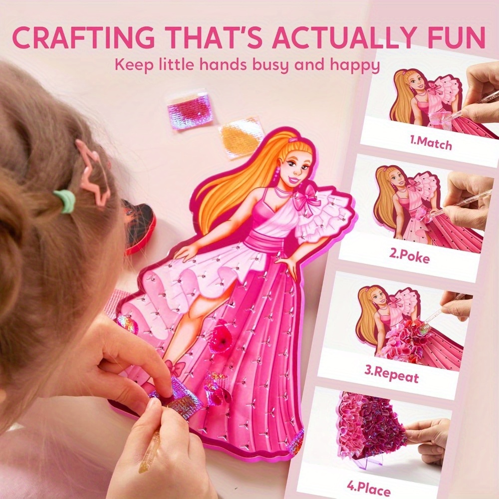 Poke in Fun - Manualidades Art - Art Craft Kits For Kids reseña y precio