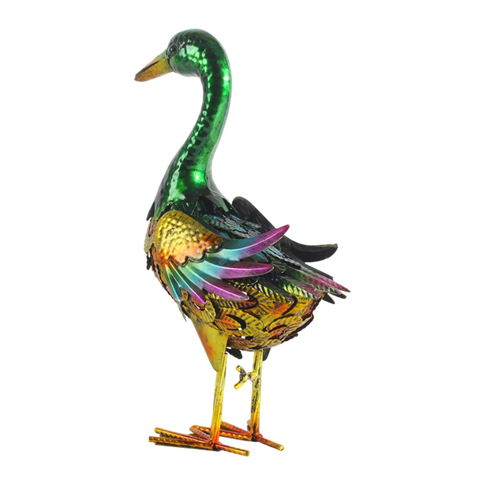 Estatua de pato de pie, estatu - Art Craft Duck reseña y precio