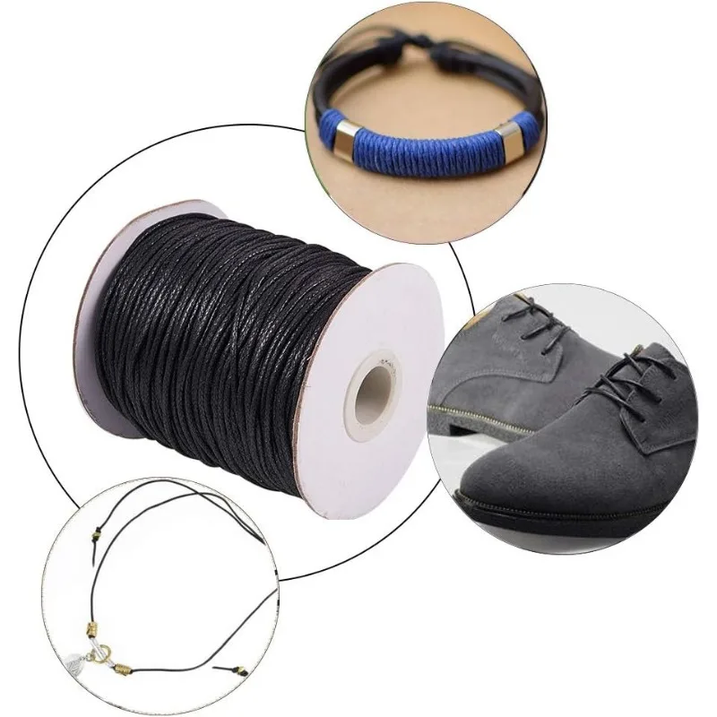 1 rollo de 100 yardas de cordó - Macrame Cord Cotton reseña y precio