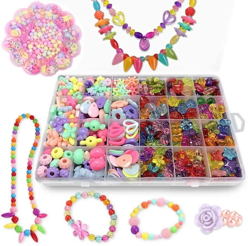 Juego de cuentas DIY para niña - Art Craft Kits For Kids reseña y precio